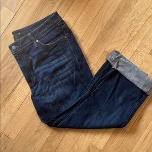 Simply Vera Vera Wang Indigo Roll-Cuff Ankle Jeans